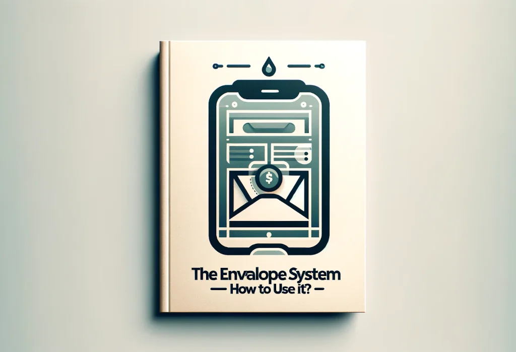 icon of a digital device, symbolizing the modern adaptation of the envelope system