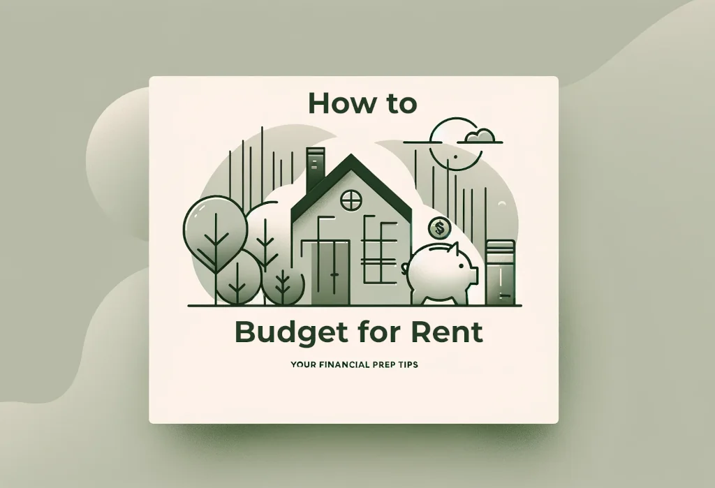 House icon with piggy bank, symbolizing rent budgeting and savings