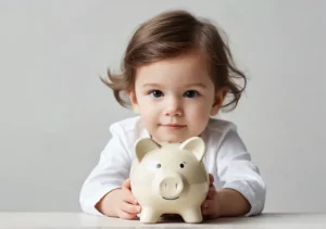 a little girl holding a piggygygygyggygygygiegygygygggygy